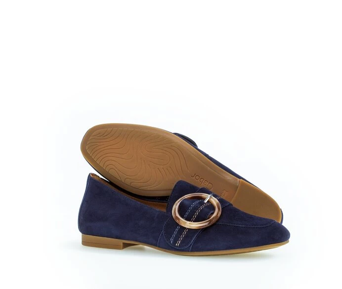 Gabor Loafers Dame Blå | NO0001742