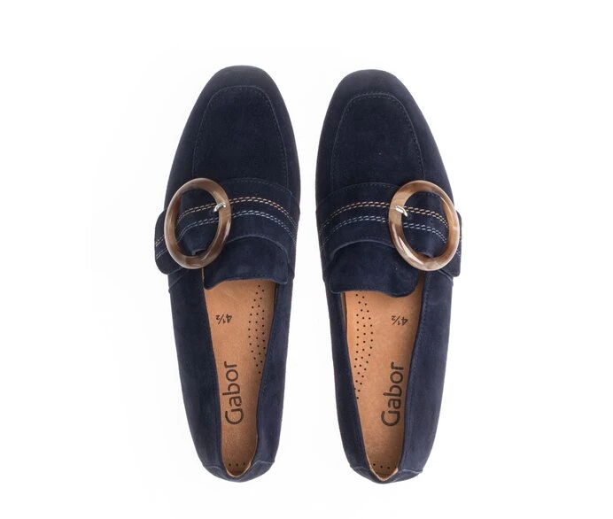 Gabor Loafers Dame Blå | NO0001742