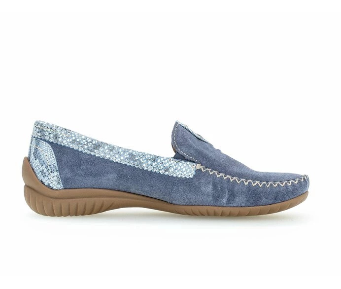 Gabor Loafers Dame Blå | NO0001749