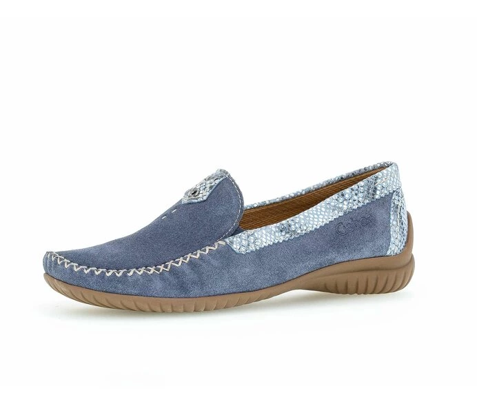 Gabor Loafers Dame Blå | NO0001749