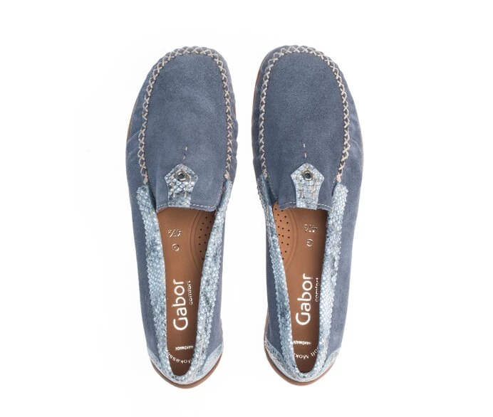 Gabor Loafers Dame Blå | NO0001749