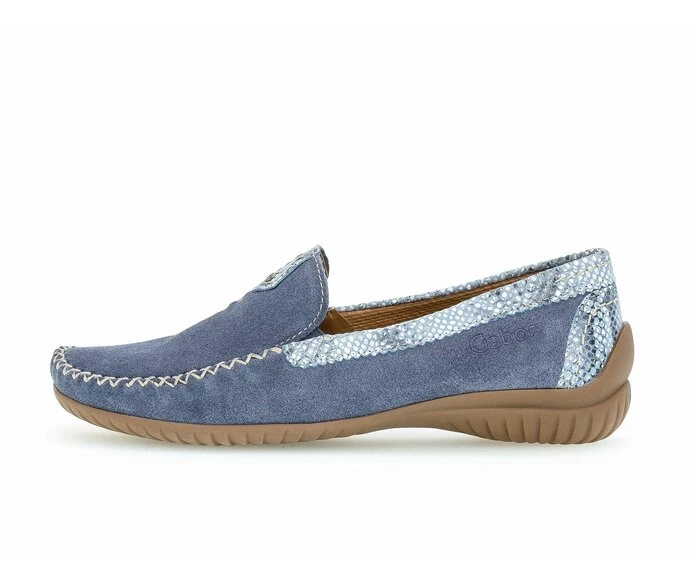 Gabor Loafers Dame Blå | NO0001749