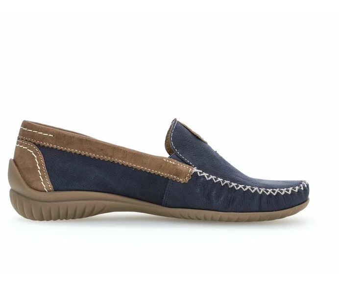 Gabor Loafers Dame Blå | NO0001751