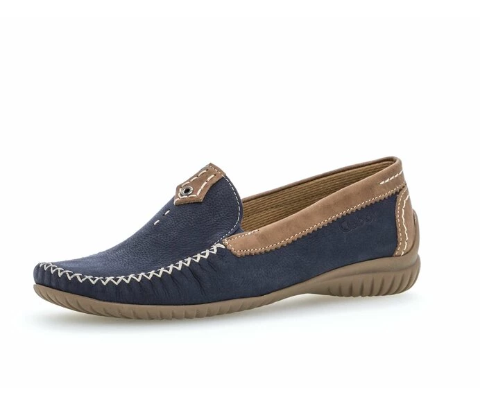 Gabor Loafers Dame Blå | NO0001751