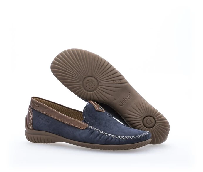 Gabor Loafers Dame Blå | NO0001751