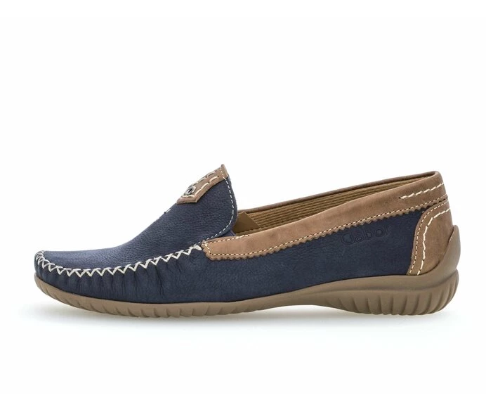 Gabor Loafers Dame Blå | NO0001751