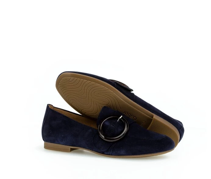 Gabor Loafers Dame Blå | NO0001759