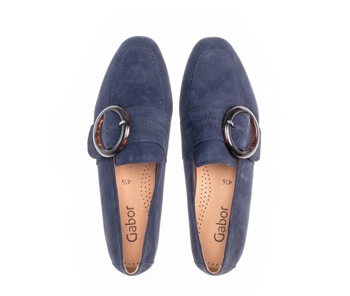 Gabor Loafers Dame Blå | NO0001759