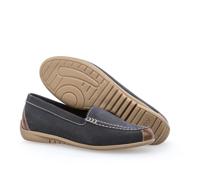 Gabor Loafers Dame Blå | NO0001795