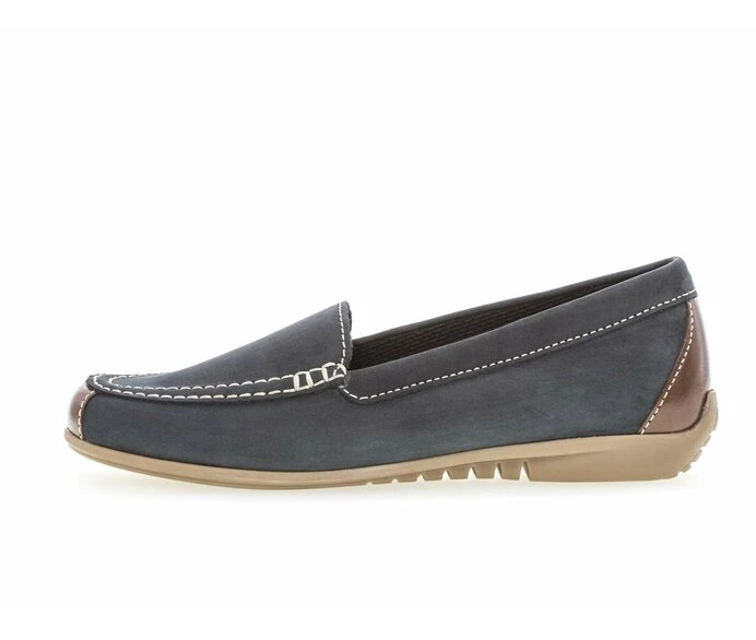 Gabor Loafers Dame Blå | NO0001795