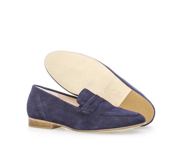 Gabor Loafers Dame Blå | NO0001802