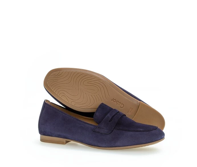 Gabor Loafers Dame Blå | NO0001805