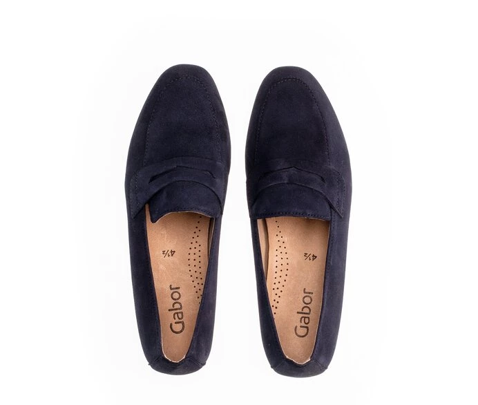 Gabor Loafers Dame Blå | NO0001805