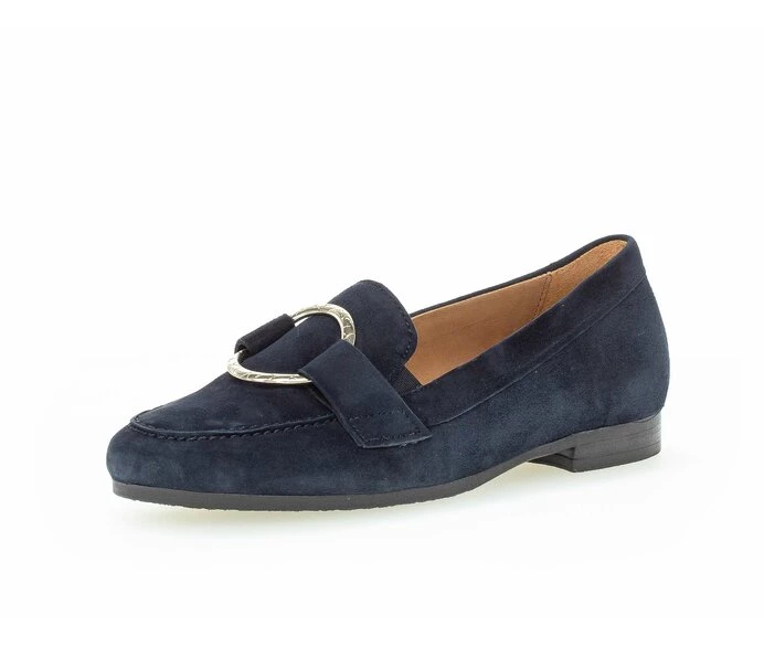 Gabor Loafers Dame Blå | NO0001823