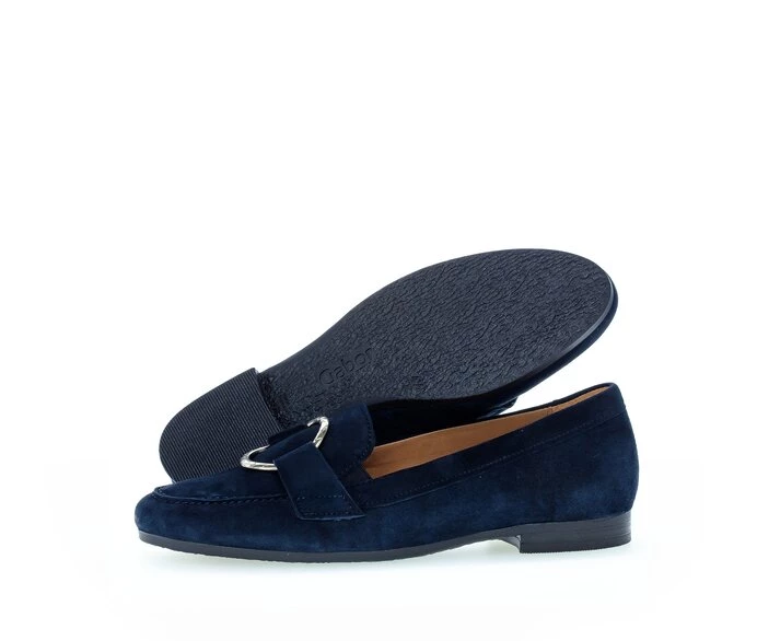 Gabor Loafers Dame Blå | NO0001823