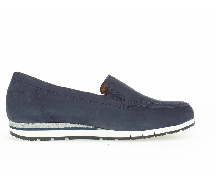 Gabor Loafers Dame Blå | NO0001827