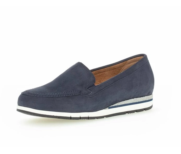 Gabor Loafers Dame Blå | NO0001827