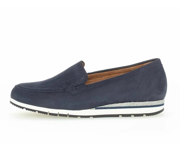 Gabor Loafers Dame Blå | NO0001827