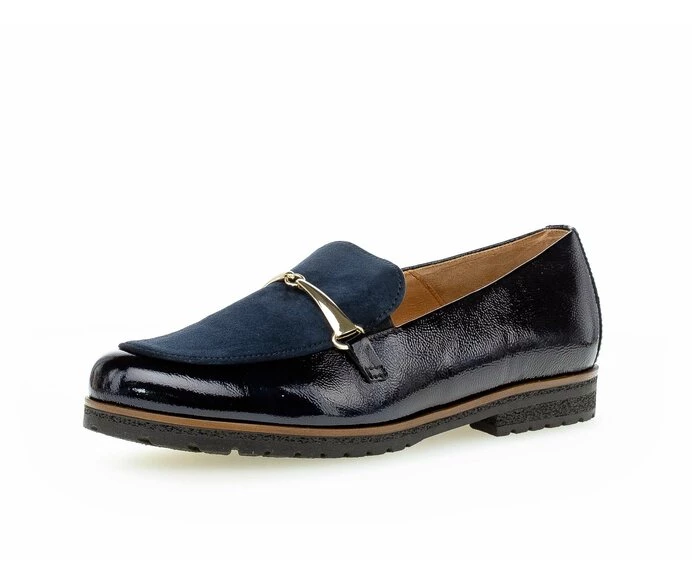 Gabor Loafers Dame Blå | NO0001833