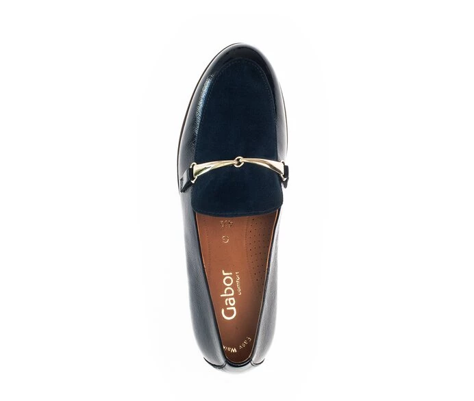 Gabor Loafers Dame Blå | NO0001833