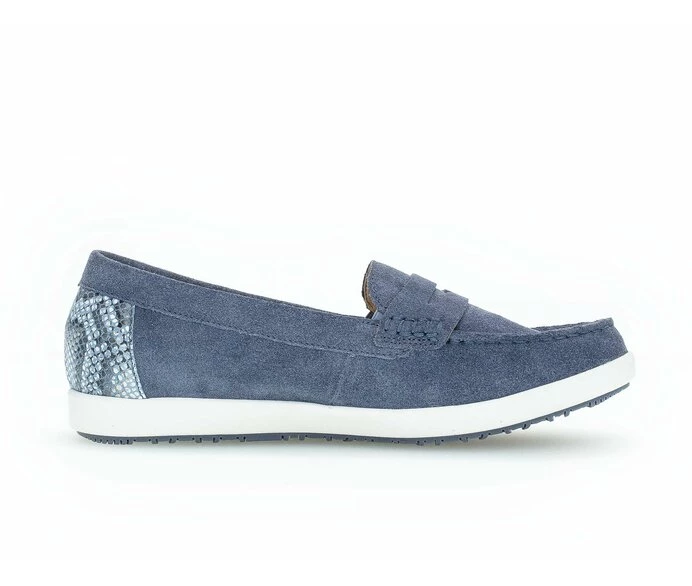 Gabor Loafers Dame Blå | NO0001835