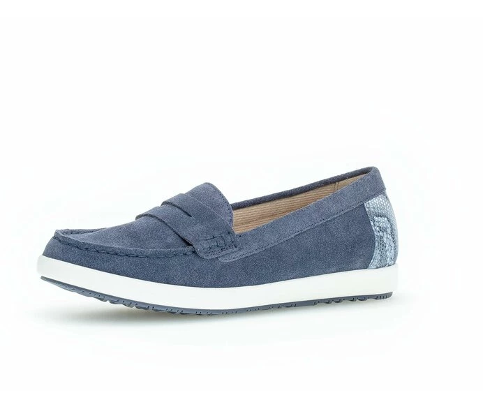 Gabor Loafers Dame Blå | NO0001835