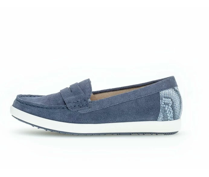 Gabor Loafers Dame Blå | NO0001835