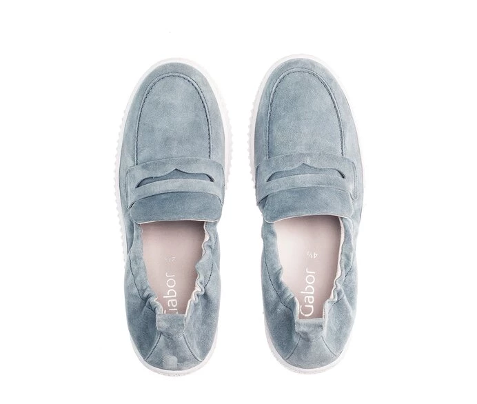 Gabor Loafers Dame Blå | NO0001852