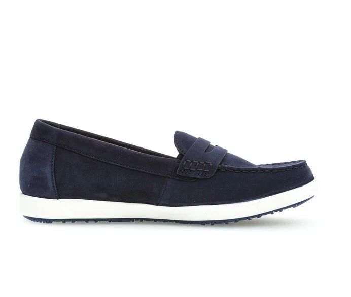 Gabor Loafers Dame Blå | NO0001864