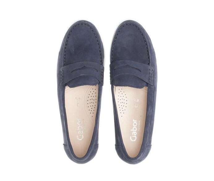 Gabor Loafers Dame Blå | NO0001864