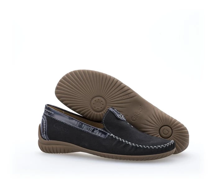 Gabor Loafers Dame Blå | NO0001884