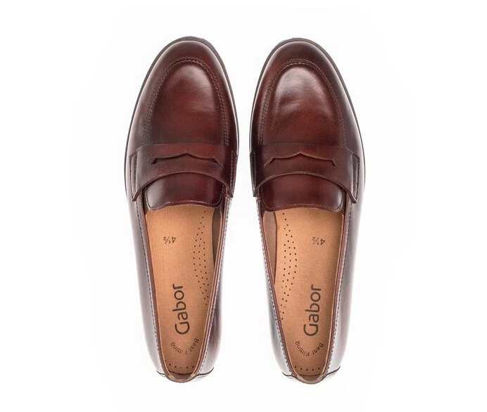 Gabor Loafers Dame Brune | NO0001897