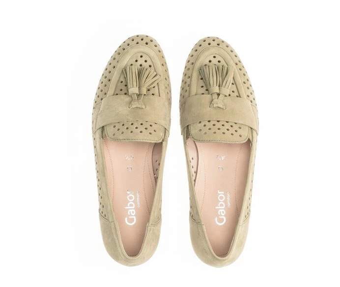 Gabor Loafers Dame Grønn | NO0001739