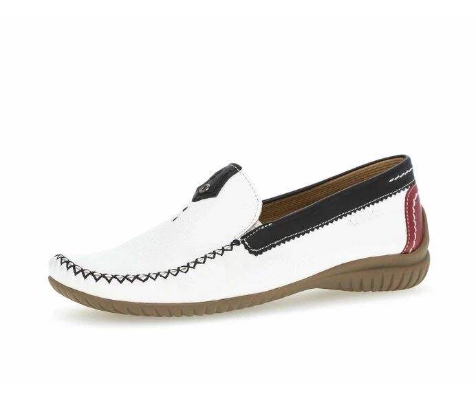 Gabor Loafers Dame Hvite | NO0001752