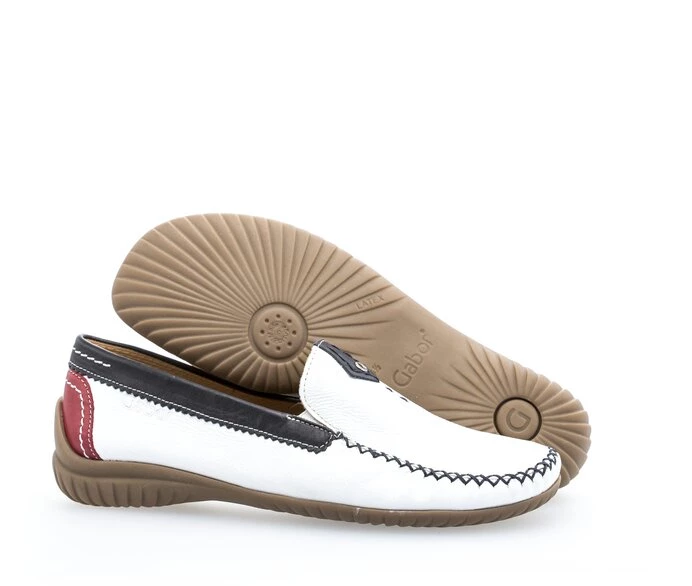 Gabor Loafers Dame Hvite | NO0001752