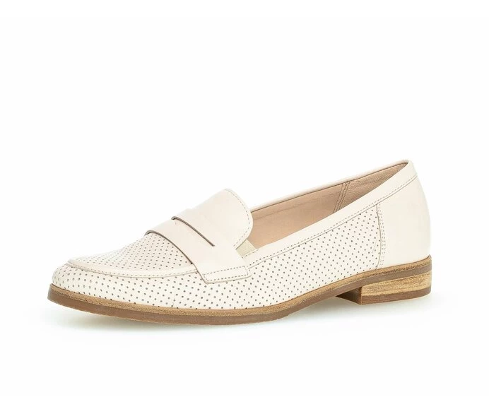 Gabor Loafers Dame Hvite | NO0001754