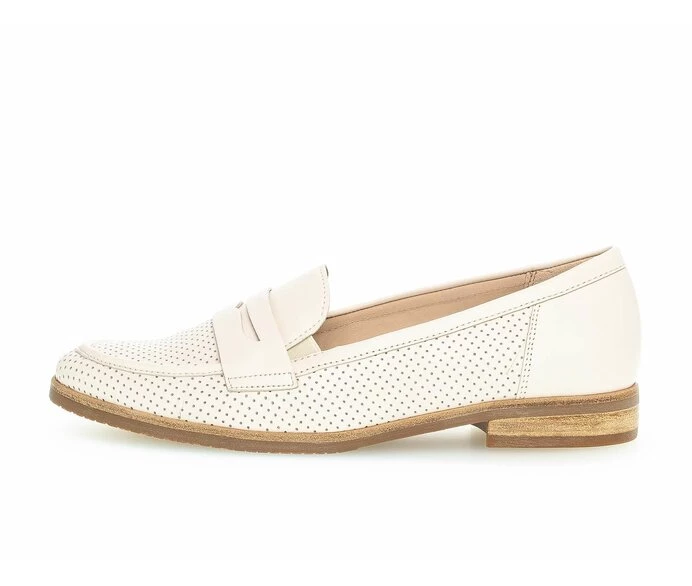 Gabor Loafers Dame Hvite | NO0001754