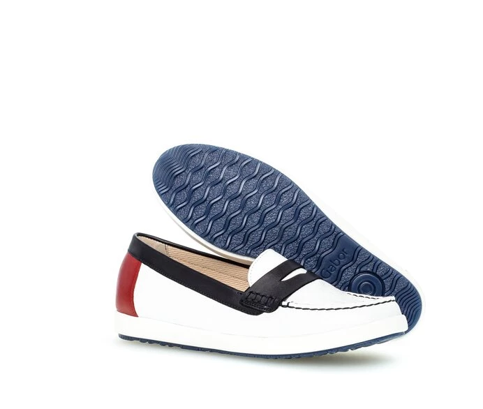 Gabor Loafers Dame Hvite | NO0001801