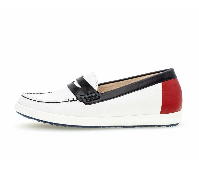 Gabor Loafers Dame Hvite | NO0001801