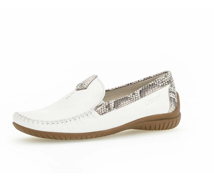 Gabor Loafers Dame Hvite | NO0001822