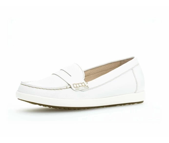 Gabor Loafers Dame Hvite | NO0001868