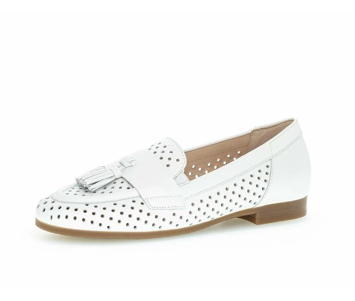 Gabor Loafers Dame Hvite | NO0001875