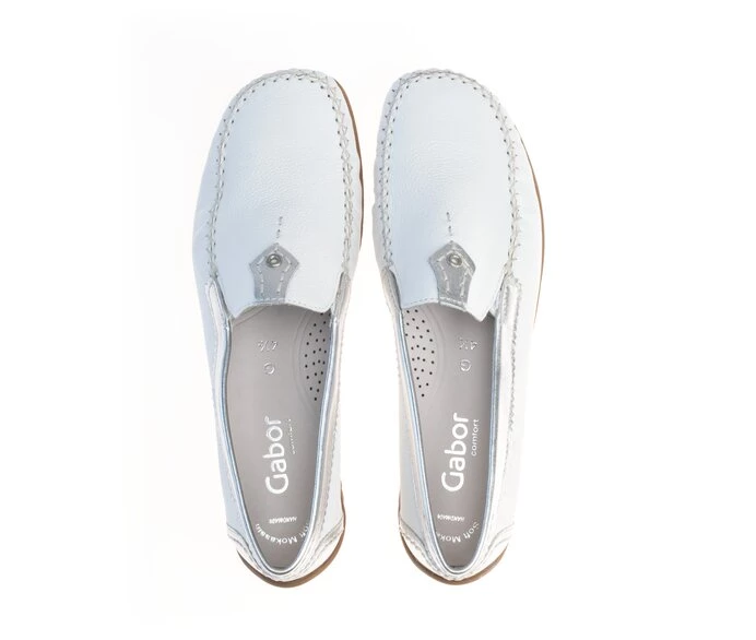 Gabor Loafers Dame Hvite | NO0001877