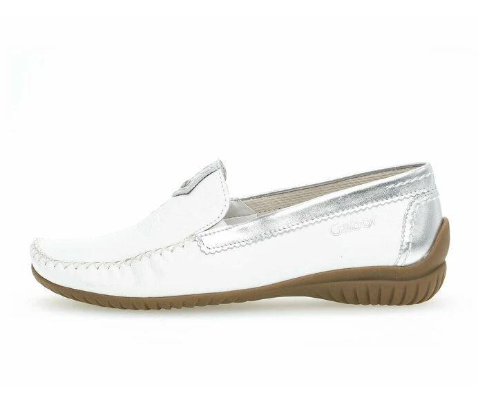 Gabor Loafers Dame Hvite | NO0001877