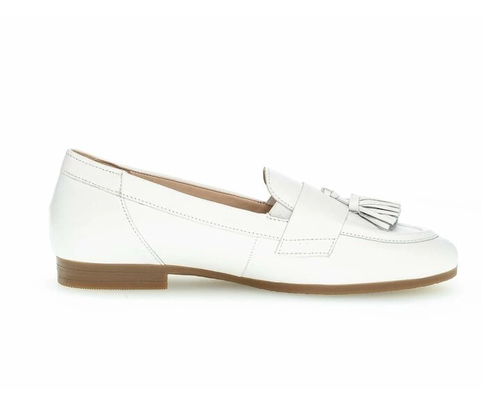 Gabor Loafers Dame Hvite | NO0001882