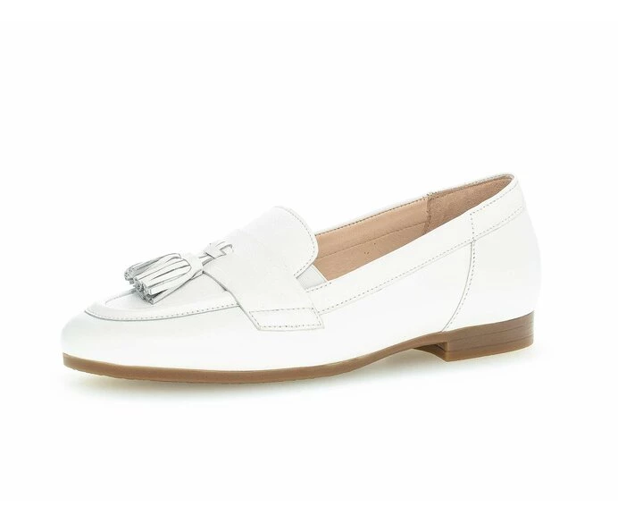 Gabor Loafers Dame Hvite | NO0001882