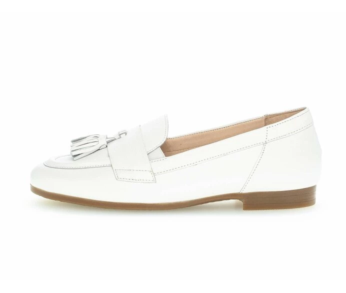 Gabor Loafers Dame Hvite | NO0001882