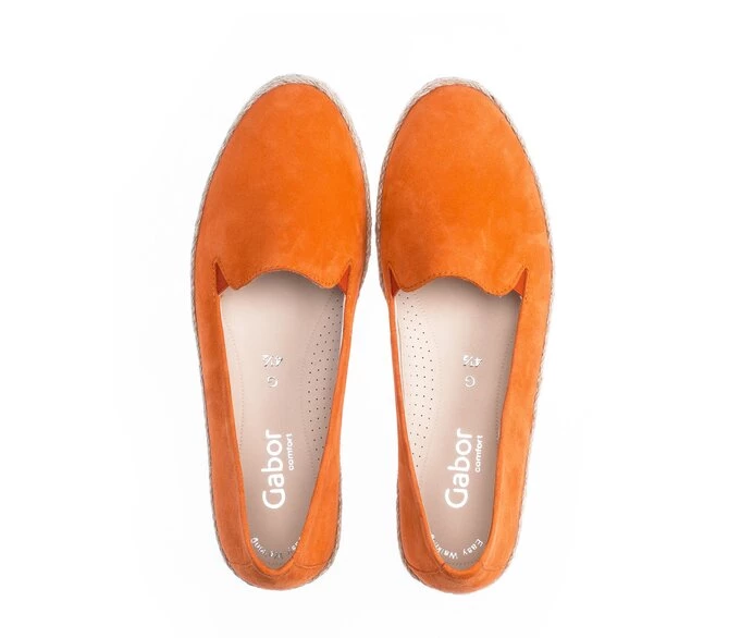 Gabor Loafers Dame Oransje | NO0001756