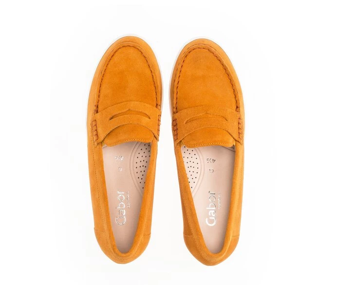 Gabor Loafers Dame Oransje | NO0001871