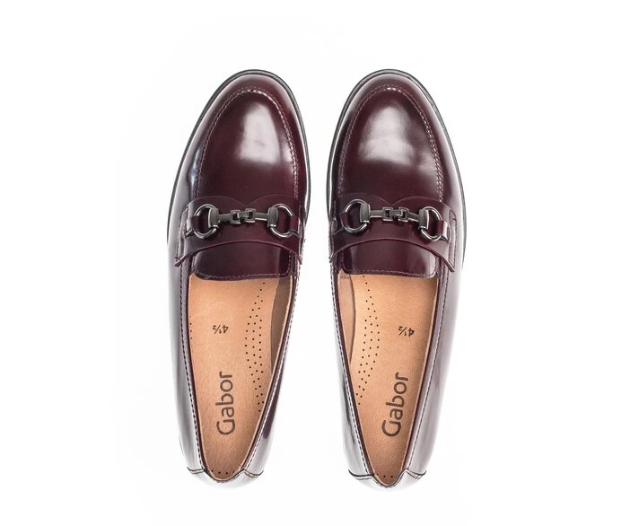 Gabor Loafers Dame Rød | NO0001744